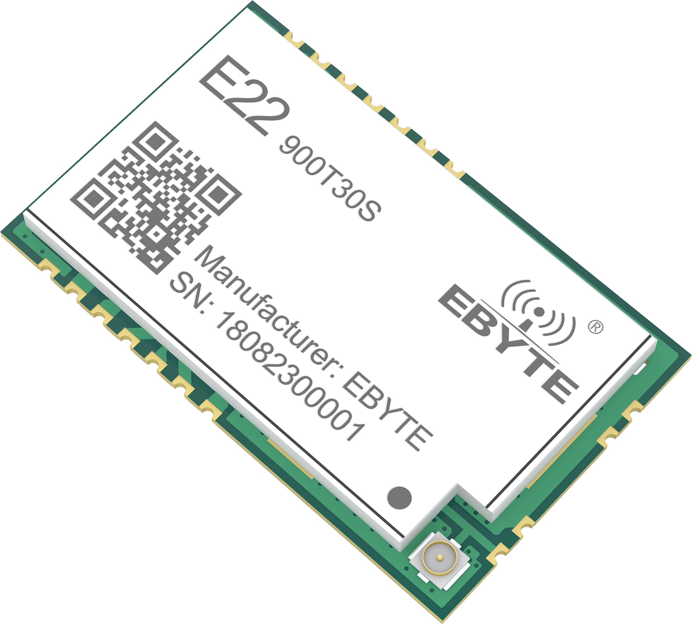 LoRa 868MHz 915MHz SX1262 SX1268 30dBm SMD UART Wireless Transmitter and Receiver Long Range RF Module IoT image 2