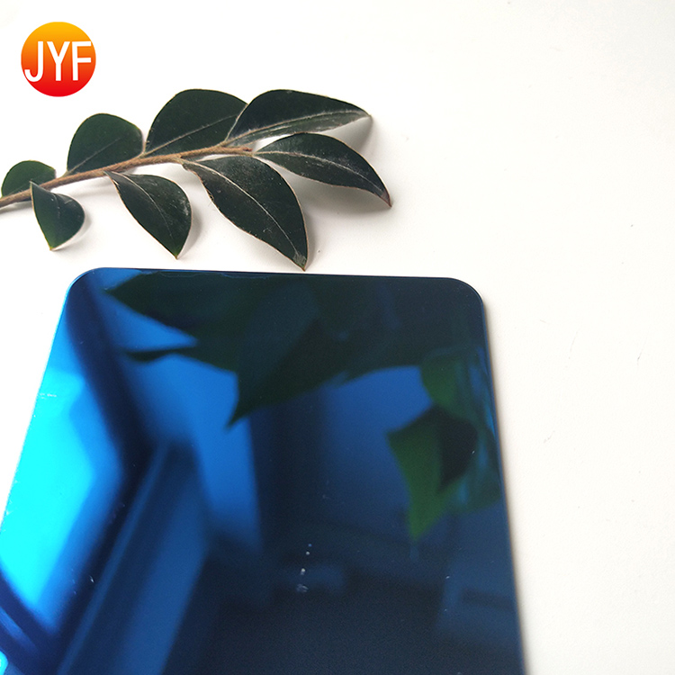 304 Mirror Stainless Steel Sapphire Blue Sheet image 4
