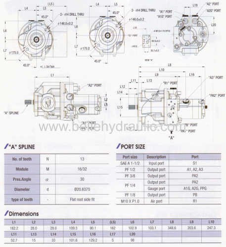 Piston Type OEM Main Pump AP2D28 for Excavator image 6
