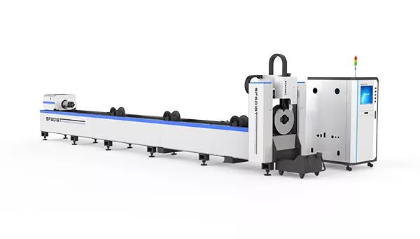 Metal Tube Fiber Laser Cutting Machine 6m*Φ10-Φ160  image 1