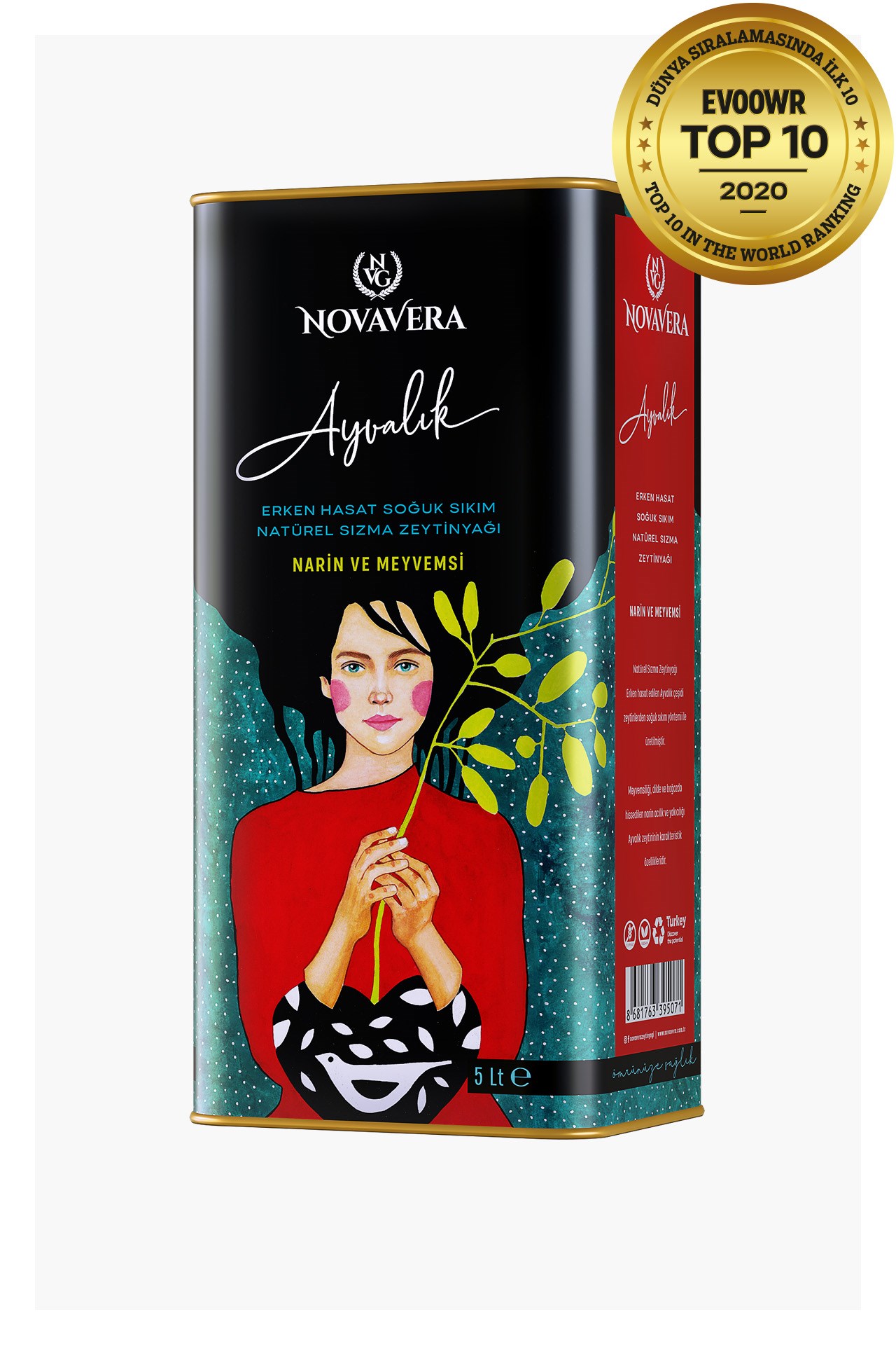 Ayvalık Early Harvest Extra Virgin Olive Oil 5 lt