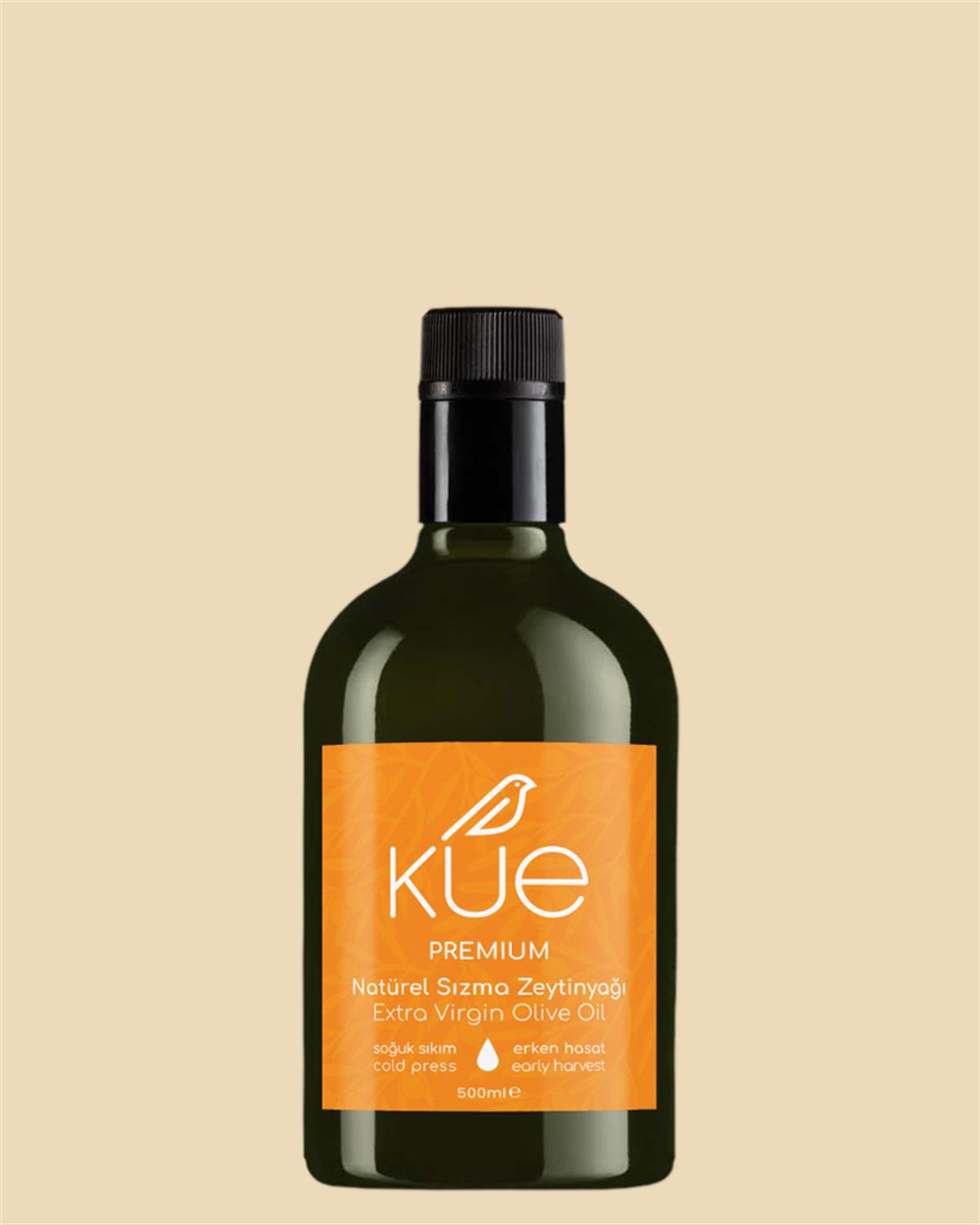 KUE 500 ml Award Winning Early Harvest Cold Press Premium Extra Virgin Olive Oil image 1