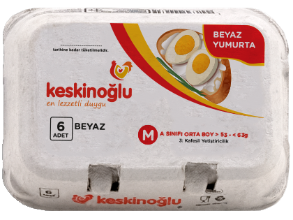 6-pack Medium Eggs