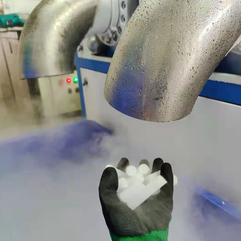 CO2 Dry Ice Pellets Making Machine Industrial Large Dry Ice Production 500-1000kg/H For Dry Ice Factory/Plant image 2