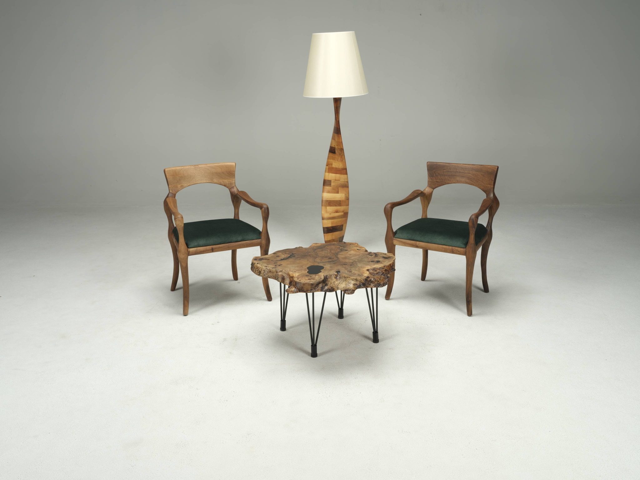 Termessos Walnut Wood Chair image 4