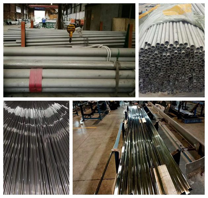 Mild 201 Stainless Steel Square Pipe In Large Stock image 2