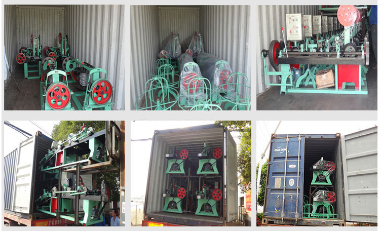 Automatic barbed wire making machine image 10