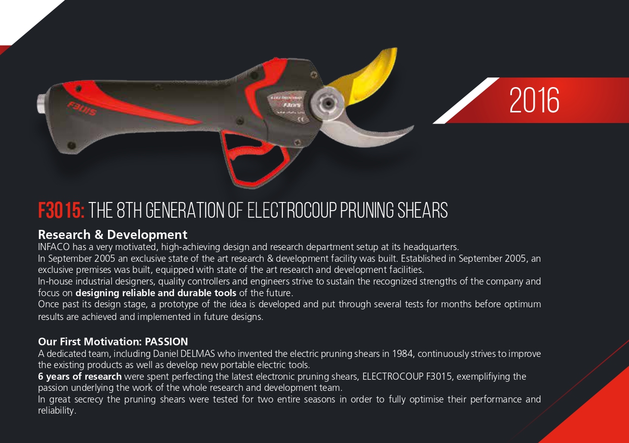 INFACO F3015 Electric Pruning Shears image 7
