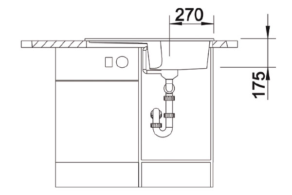 SONAS 45 S Ceramic Sink image 7