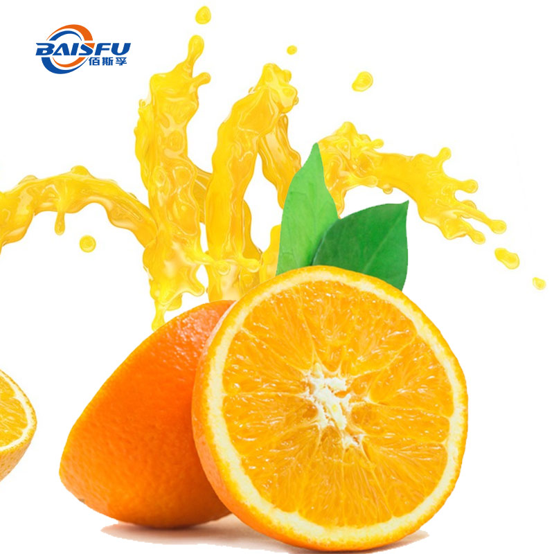Sweet Orange Flavor Light Yellow Transparent Water Soluble Liquid Food Grade image 4