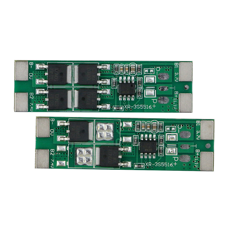 3s 18650 BMS 11.1V 7A LED Light BatteryProtection image 1