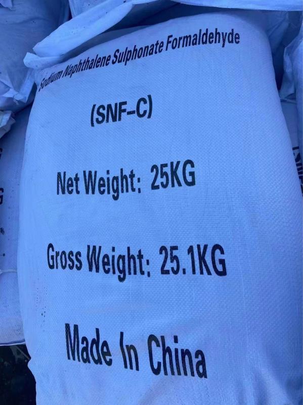 Sodium Naphthalene sulfonate formaldehyde condensate as high range water reducer in construction image 2