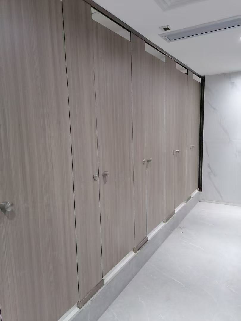 HPL Waterproof Public Toilet Partition/ Bathroom Partition/ Wc Divider Board Toilet Partition image 4