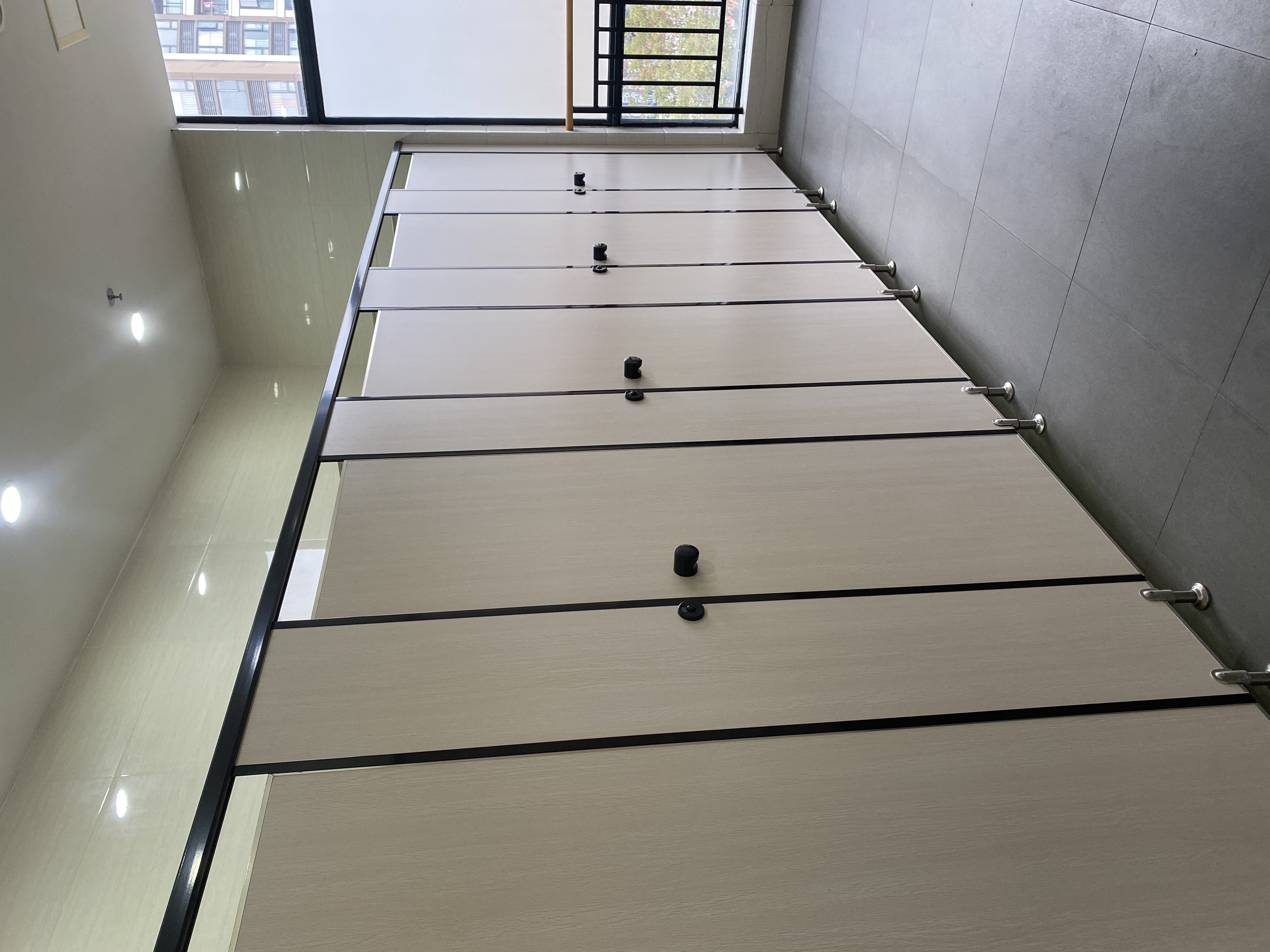 HPL Waterproof Public Toilet Partition/ Bathroom Partition/ Wc Divider Board Toilet Partition image 5