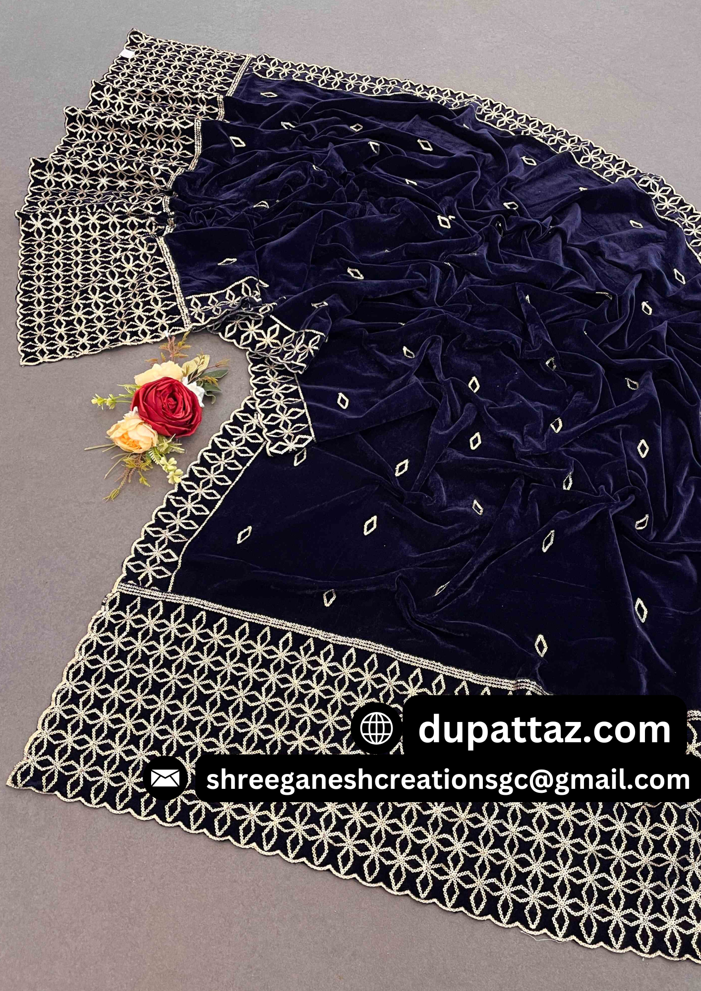 Velvet Dupatta image 3