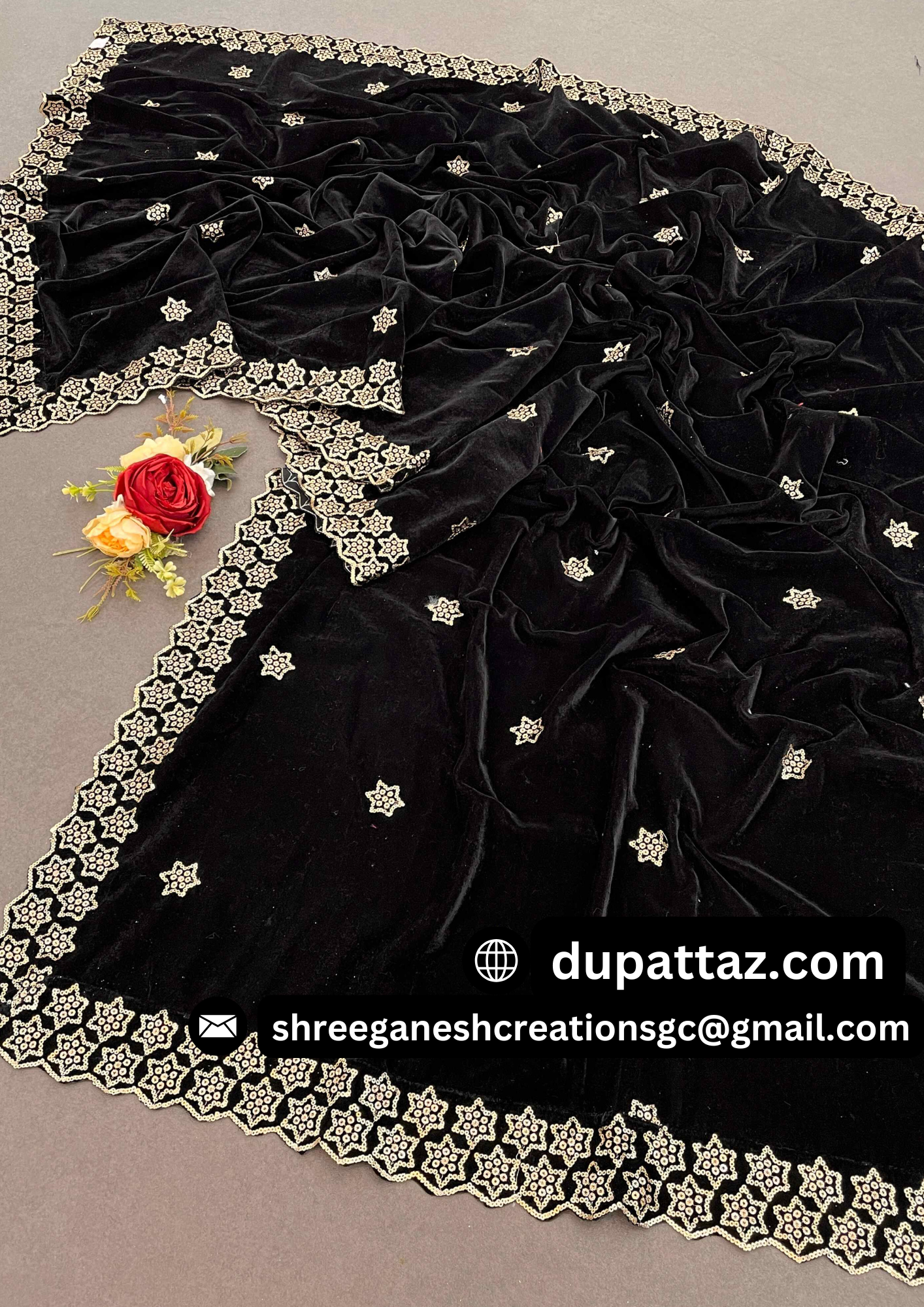 Velvet Dupatta image 4