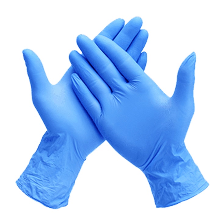 Disposable nitrile gloves for medical food handling image 1