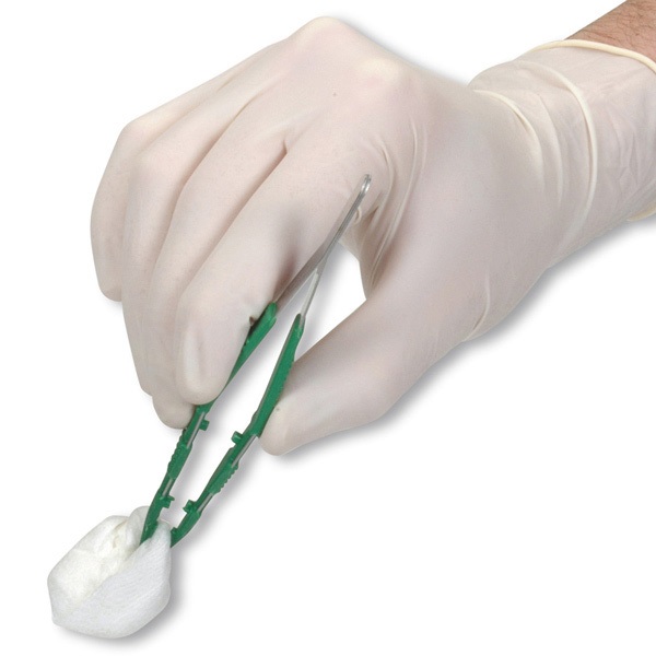 Disposable latex gloves powdered and powder free image 2