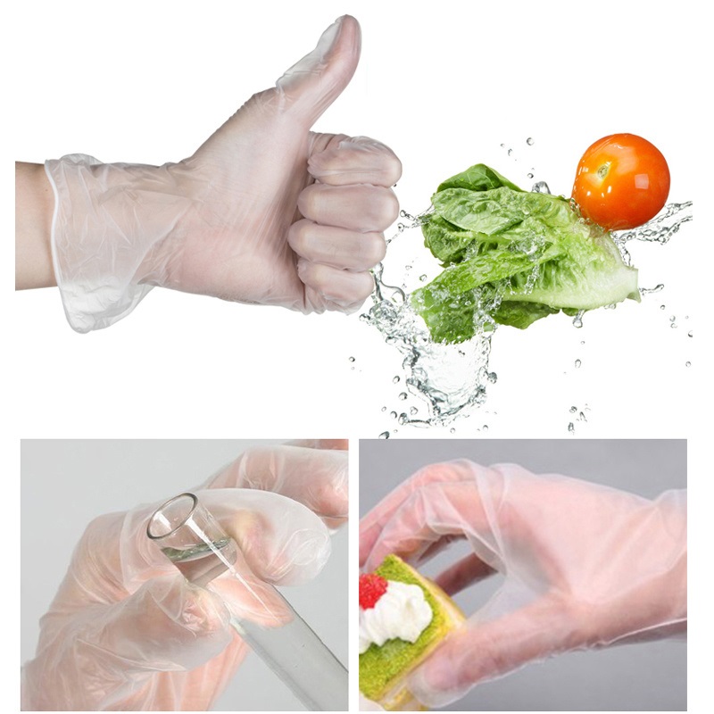 Disposable Vinyl Pvc gloves for food handling image 3
