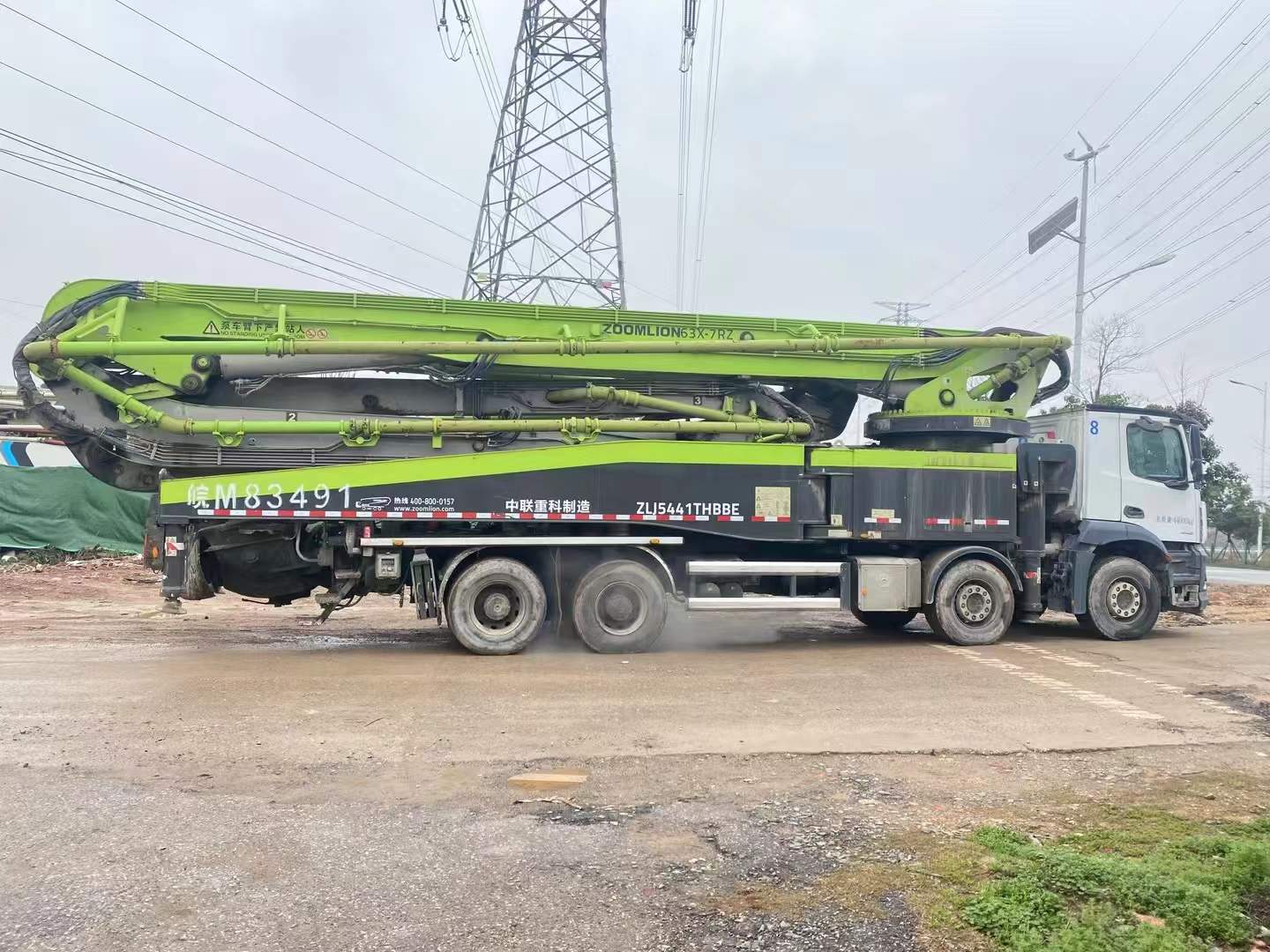 🔥2020 63m Zoomlion/Mercedes - Only 3686h! image 3