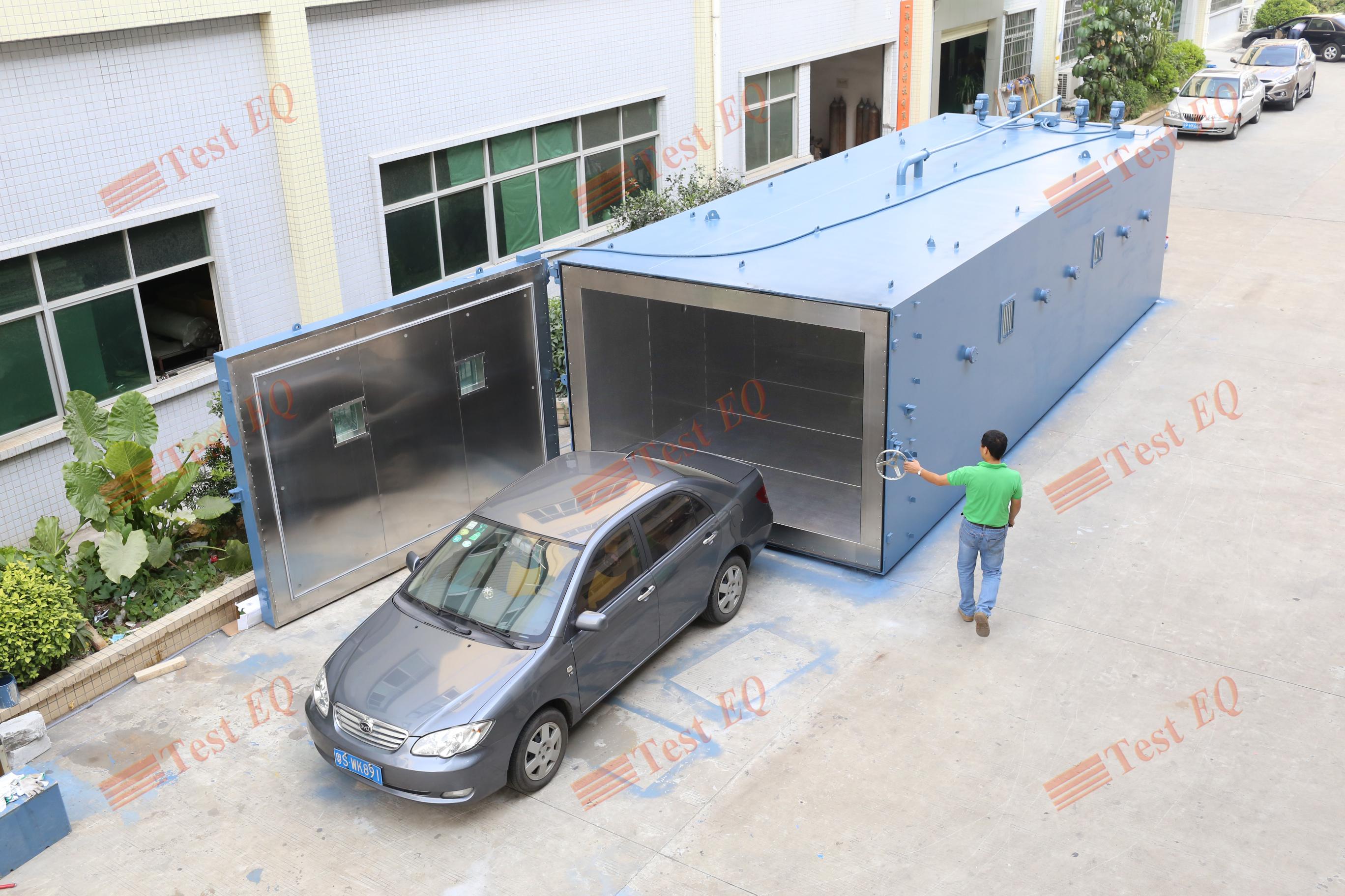 Simulated low air pressure temperature and humidity test chamber DO-160G standard