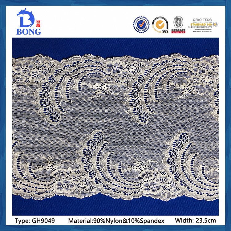 lycra lace/nylon&spandex lace Trim/İç çamaşırı dantel image 6