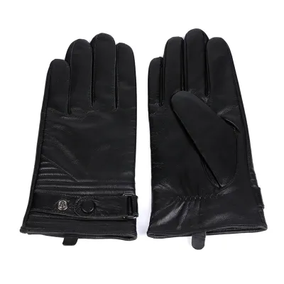 Men's Sheepskin or Goat Leather Touchscreen Gloves DHL-01