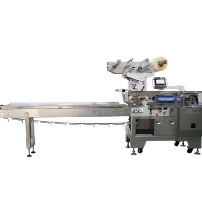 Box motion flow wrapping machine - SW60E