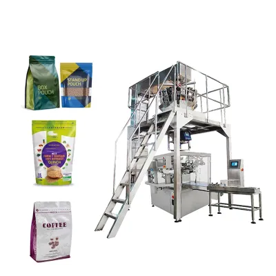 Pre-made Bag Packing Machine with multi-head weigher