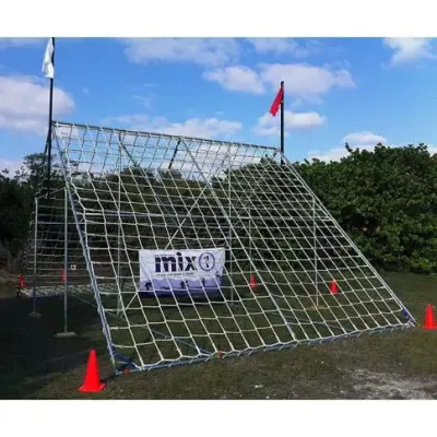 Outdoor Cargo Climbing Nets | Poly Dacron (White)