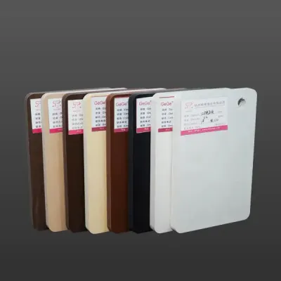 Single-Sided Embossed Waterproof PVC Wood Grain Foam Board