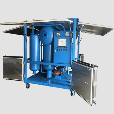 6000 L/Hr Portable Transformer Oil Purification and Dehydration Unit