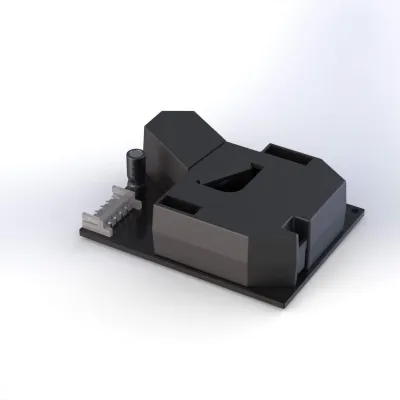 Compact Infrared Particle Sensor with Built-in MCU