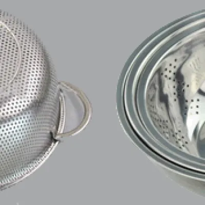 Stainless Steel Perforated Strainer Basket