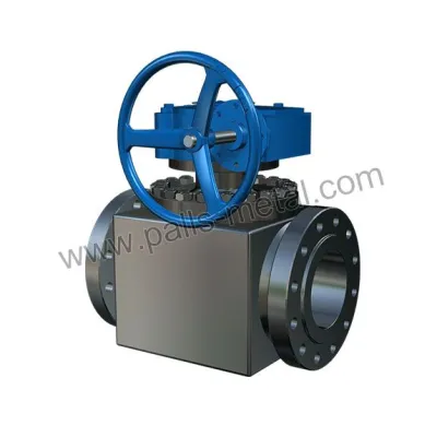 Top Entry Trunnion Mounted Ball Valve