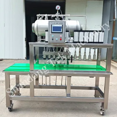 Isobaric Beer Bottle Filling Capping Machine
