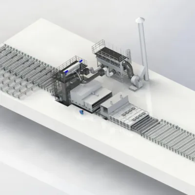 Roller Conveyor Blast Machines for Large Workpieces