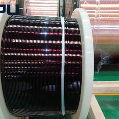 0.45mm-6mm Enameled Square Copper Wire