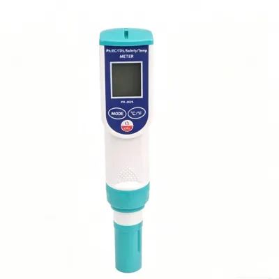 PH-2025 Waterproof PH/EC/TDS/Salinity/Temperature Multiparameter Tester
