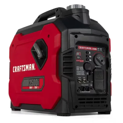 CRAFTSMAN 2500i 2500-Watt Portable Inverter Generator – Gasoline Single Fuel