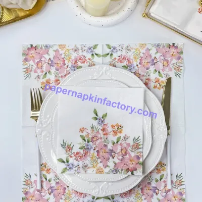 Party Printed Paper Napkins