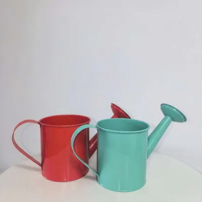 Colorful Metal Watering Can, Iron Garden Watering Pot for Plant Watering