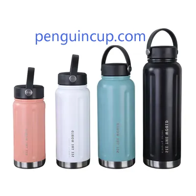 Bullet Type Double Wall Thermoses Water Bottle