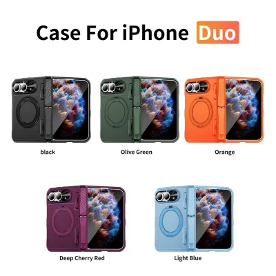 Dual Kickstand Folding Case for iPhone Duo