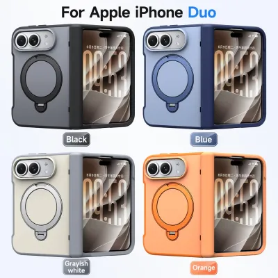 Slim Hinge Case for iPhone Duo (R2 Kickstand)