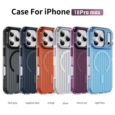 Color-Stripe Suitcase Case for iPhone 18 Pro Max