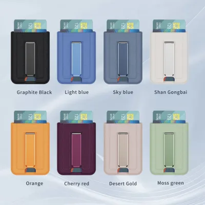 Dual-Color Card-Holder Kickstand Case