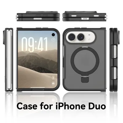 Silver-Shield Racket Kickstand Case for iPhone Duo