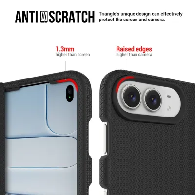 Net Shield Hinge + Kickstand Case for iPhone Duo