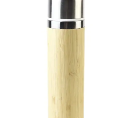 Bamboo Thermos Flask